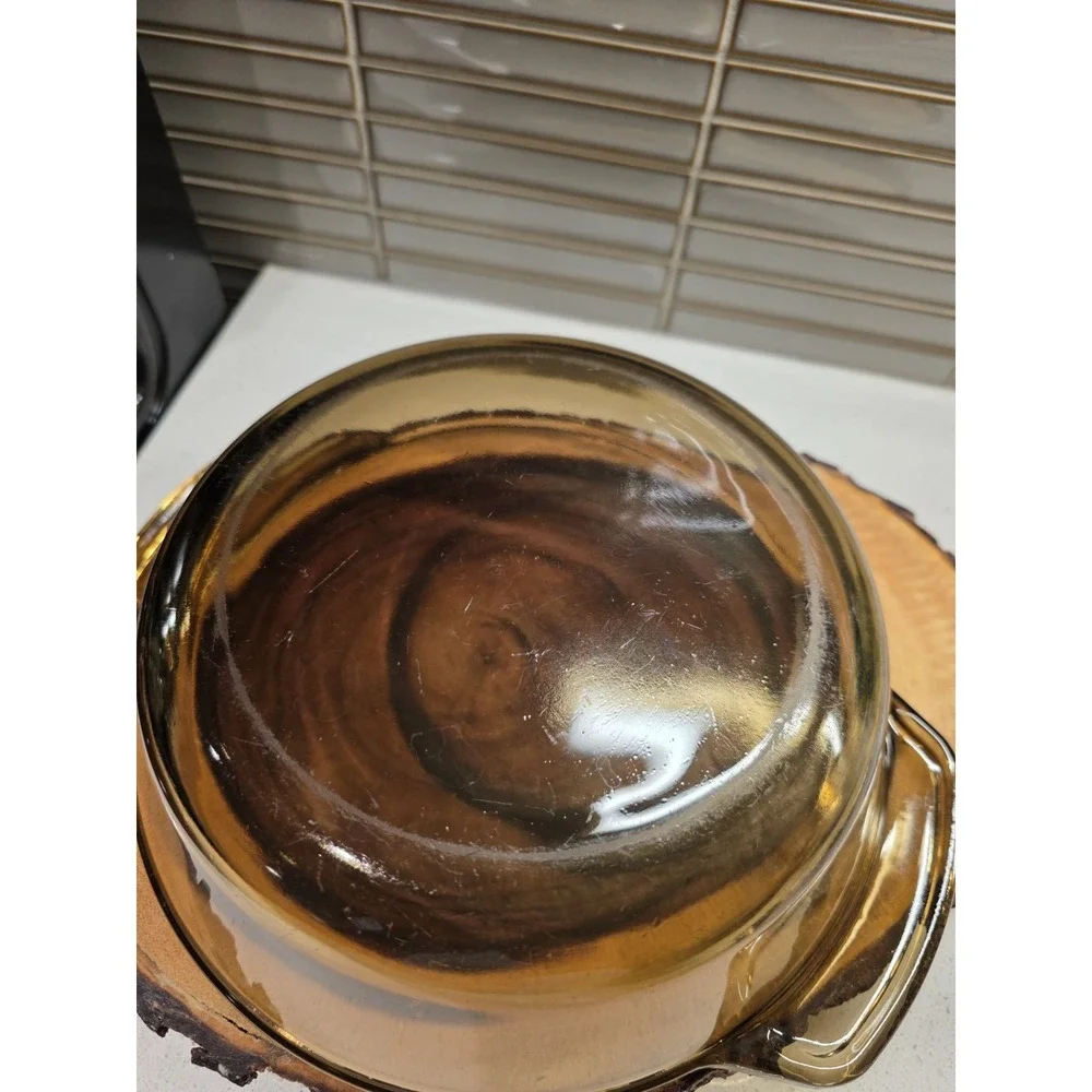 Vintage Anchor Hocking Ovenware 2qt Casserole Dish 9